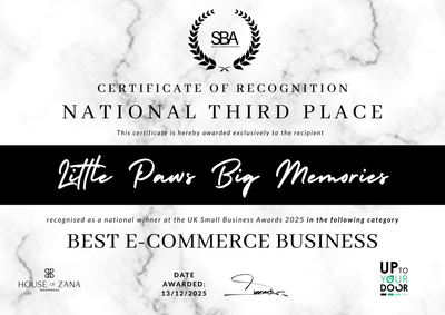 Small Business AwardsNATIONAL 3RD PLACE