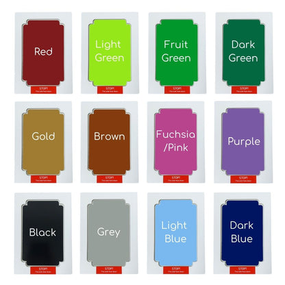 Baby Handprint and Footprint Inkless Ink Pad Set – PACK OF 4 (Choose Your Own Colours)