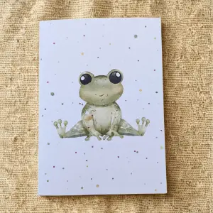 Greetings Card - Frog