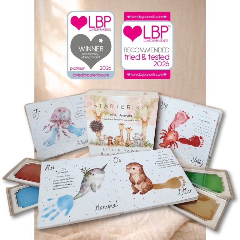 baby handprint kit. baby footprint keepsake