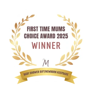Tiny Tiptoes First Time Mums Choice Award 2025 winner baby memory book